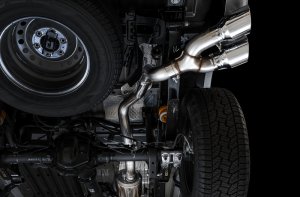 Ford Ranger Performance Exhaust - AWE Tuning - Cat Back, 0FG, Bash Guard - Chrome Silver - `19-`27 Ford Ranger Performance Exhaust - AWE Tuning - Cat Back, 0FG, Bash Guard - Chrome Silver - `19-`27